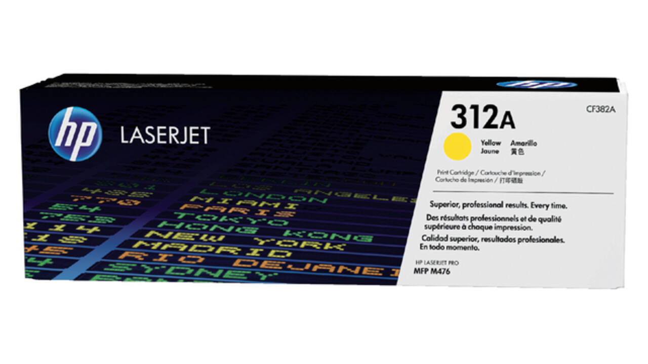 Tonercartridge HP CF382A 312A geel