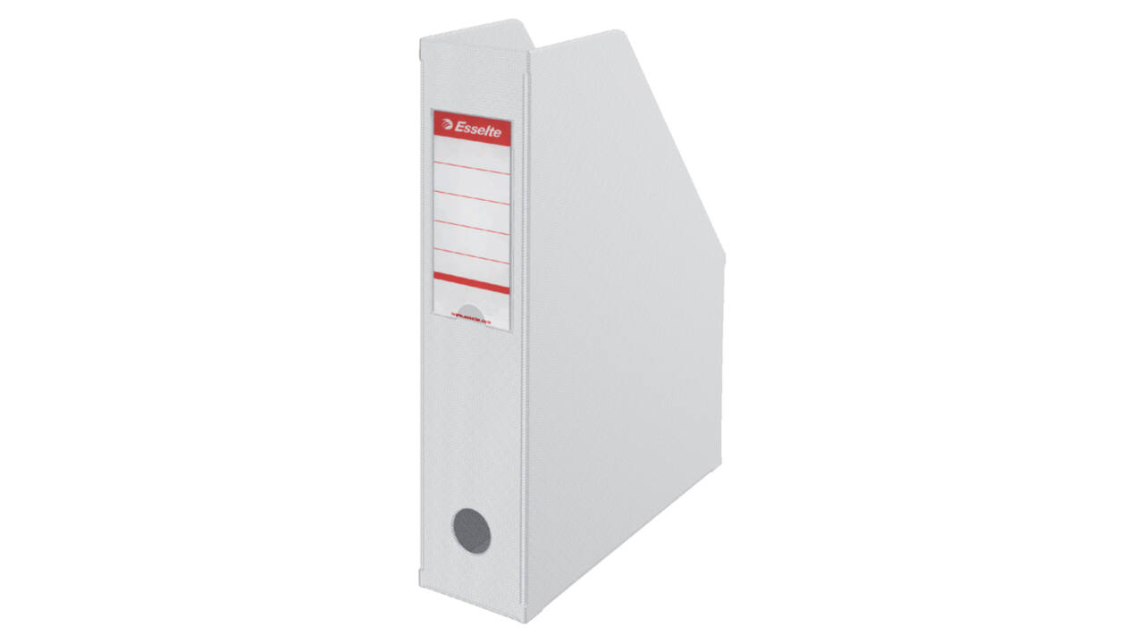 Tijdschriftencassette Esselte VIVIDA opvouwbaar A4 wit