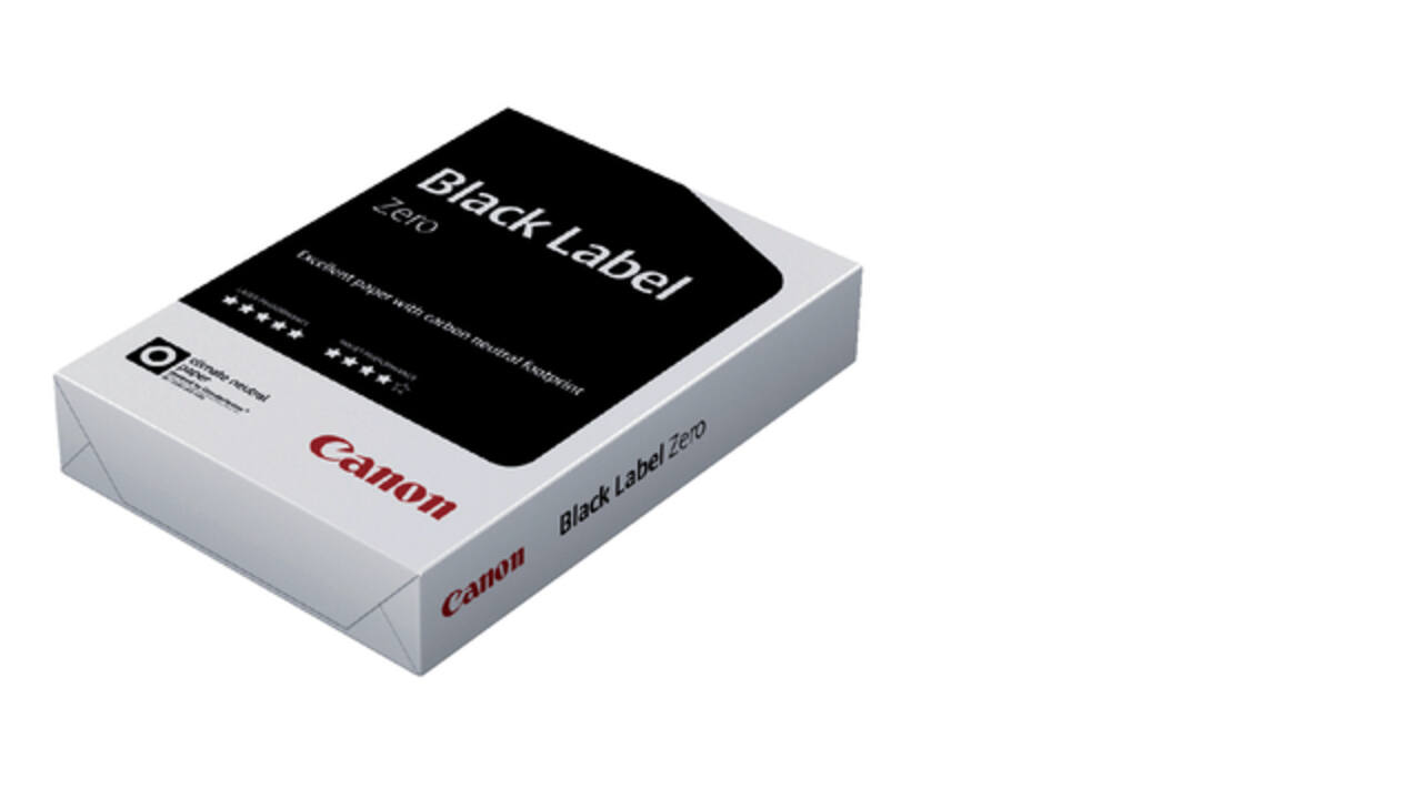 Kopieerpapier Canon Black Label Zero A4 80gr wit 500 vel
