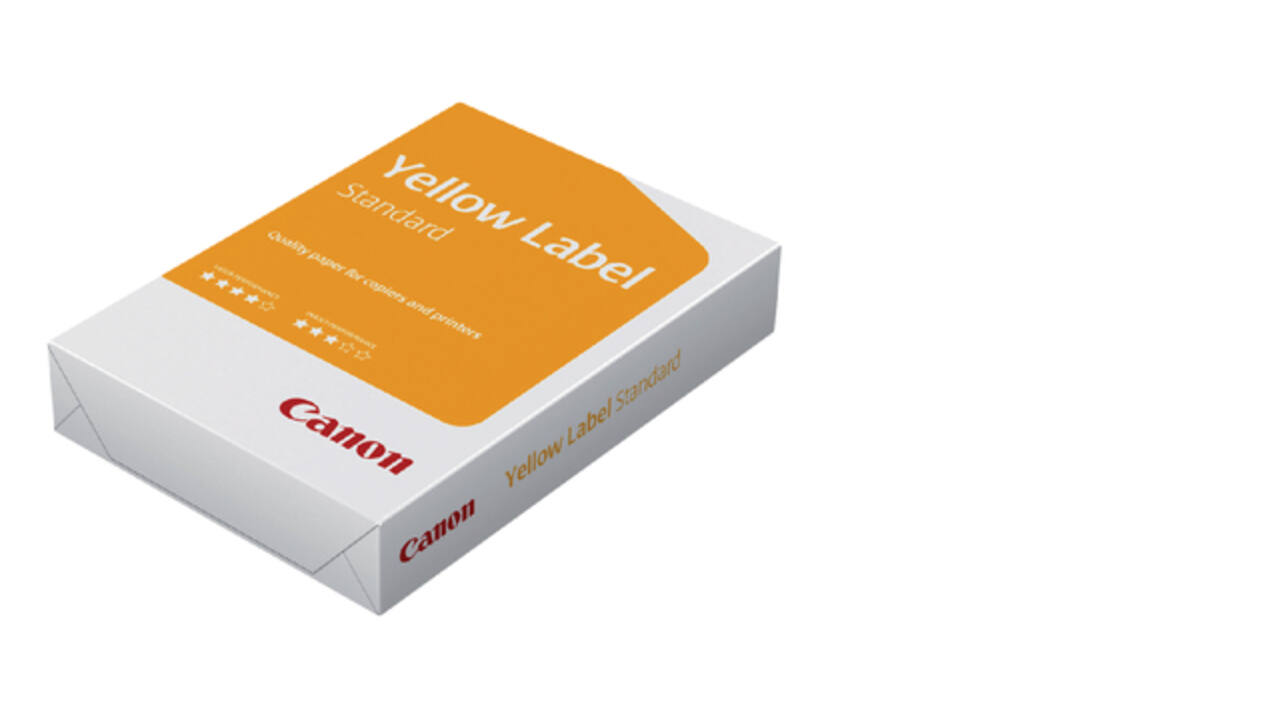 Kopieerpapier Canon Yellow Label A4 80gr wit 500 vel