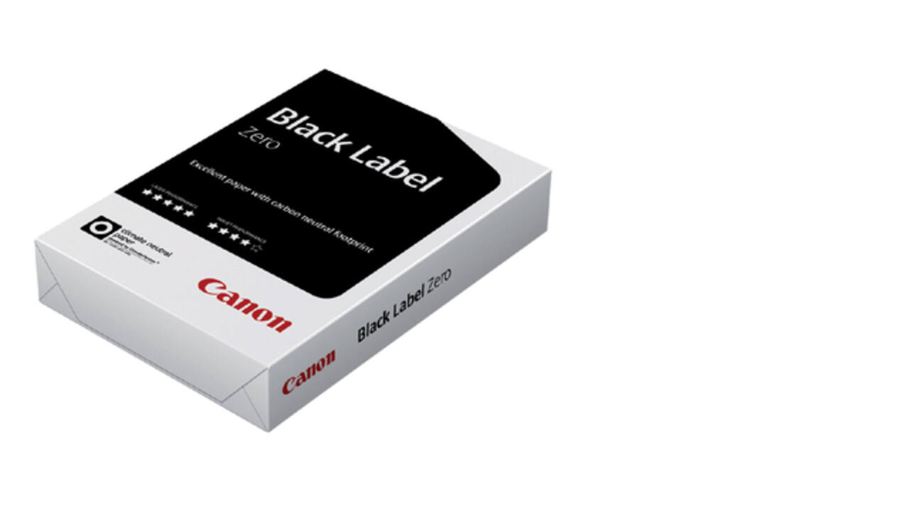 Kopieerpapier Canon Black Label Zero A4 75gr wit 500 vel