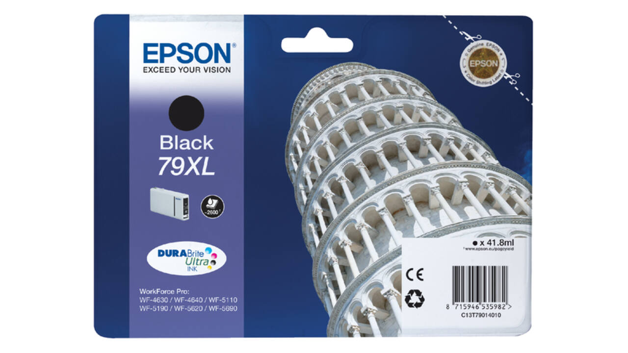Inktcartridge Epson 79XL T7901 zwart