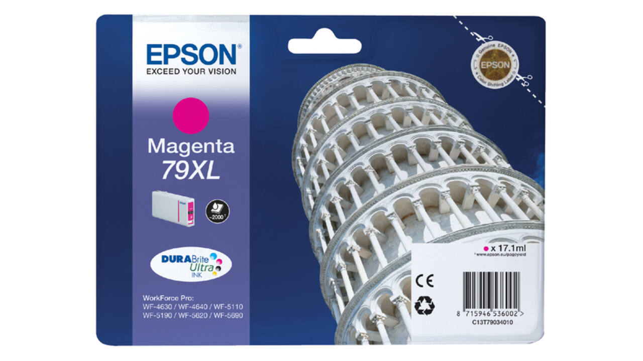 Inktcartridge Epson 79XL T7903 rood