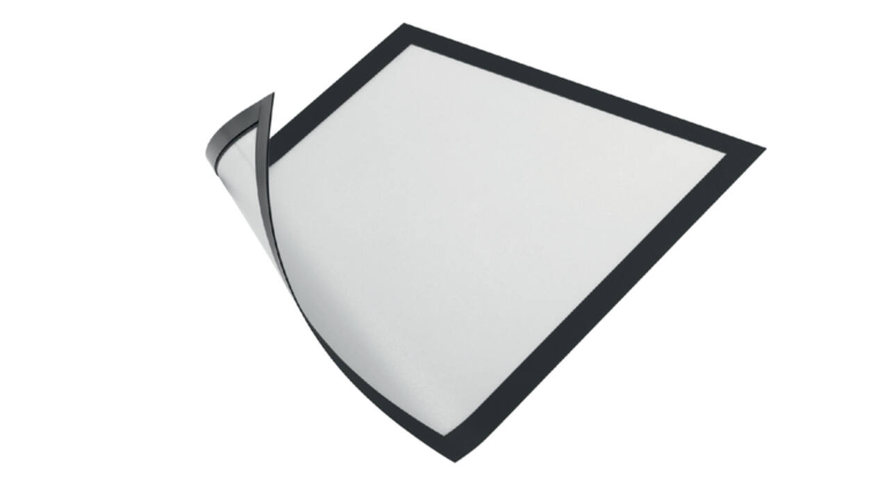 Duraframe Durable 486901 magnetisch A4 zwart 5 stuks