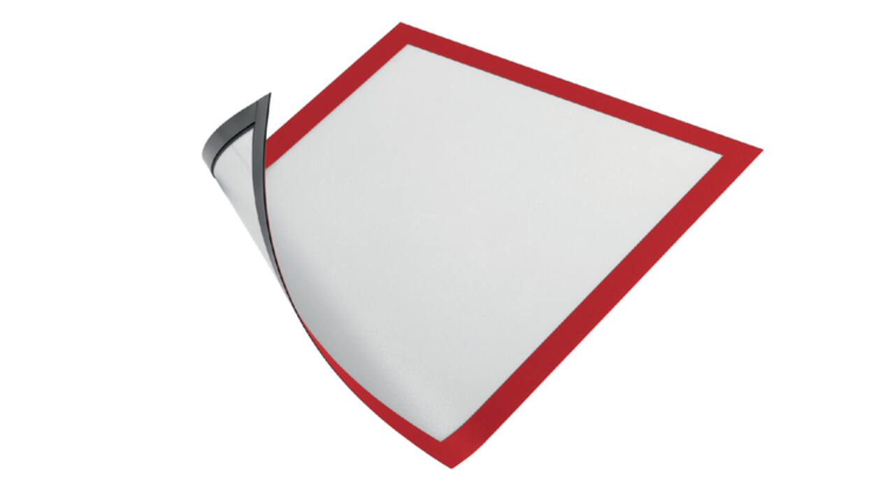Duraframe Durable 486903 magnetisch A4 rood 5 stuks