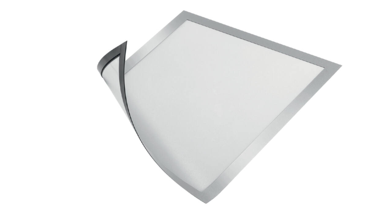 Duraframe Durable 486923 magnetisch A4 zilvergrijs 5 stuks