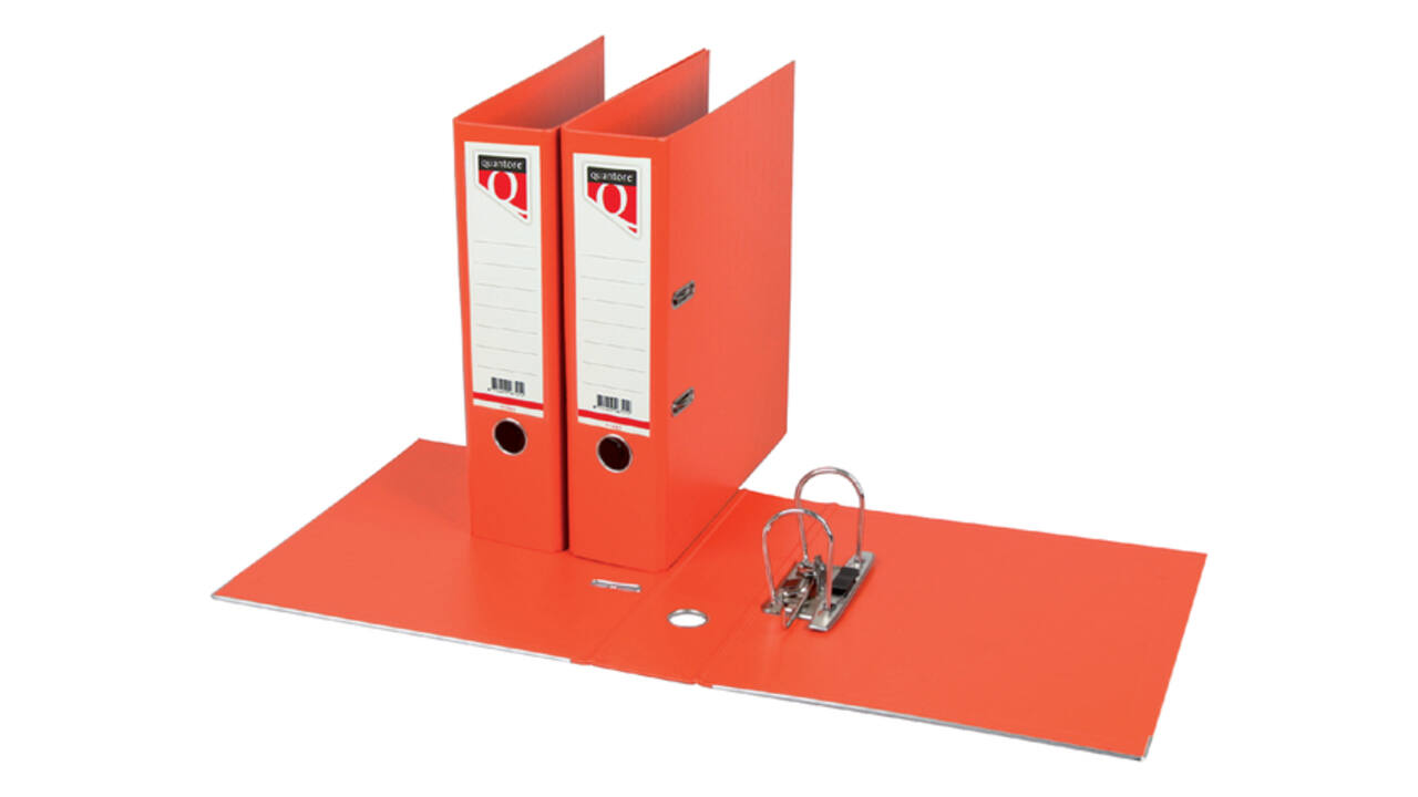 Ordner Quantore A4 80mm PP oranje