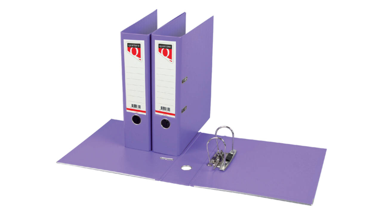 Ordner Quantore A4 80mm PP violet