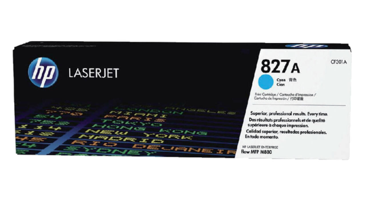 Tonercartridge HP CF301A 827A blauw