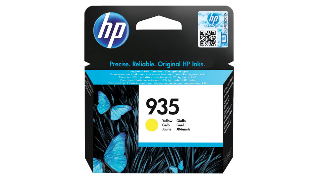 Inktcartridge HP C2P22AE 935 geel