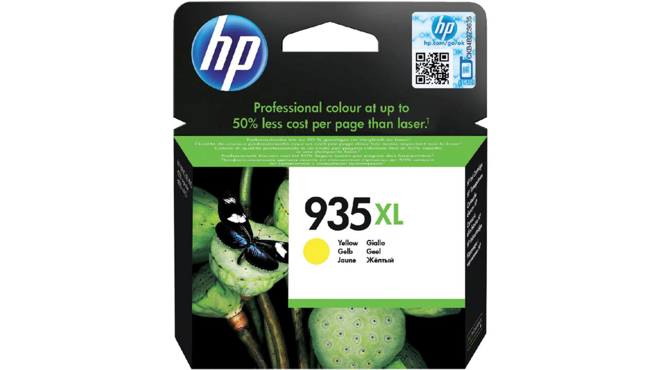 Inktcartridge HP C2P26AE 935XL geel