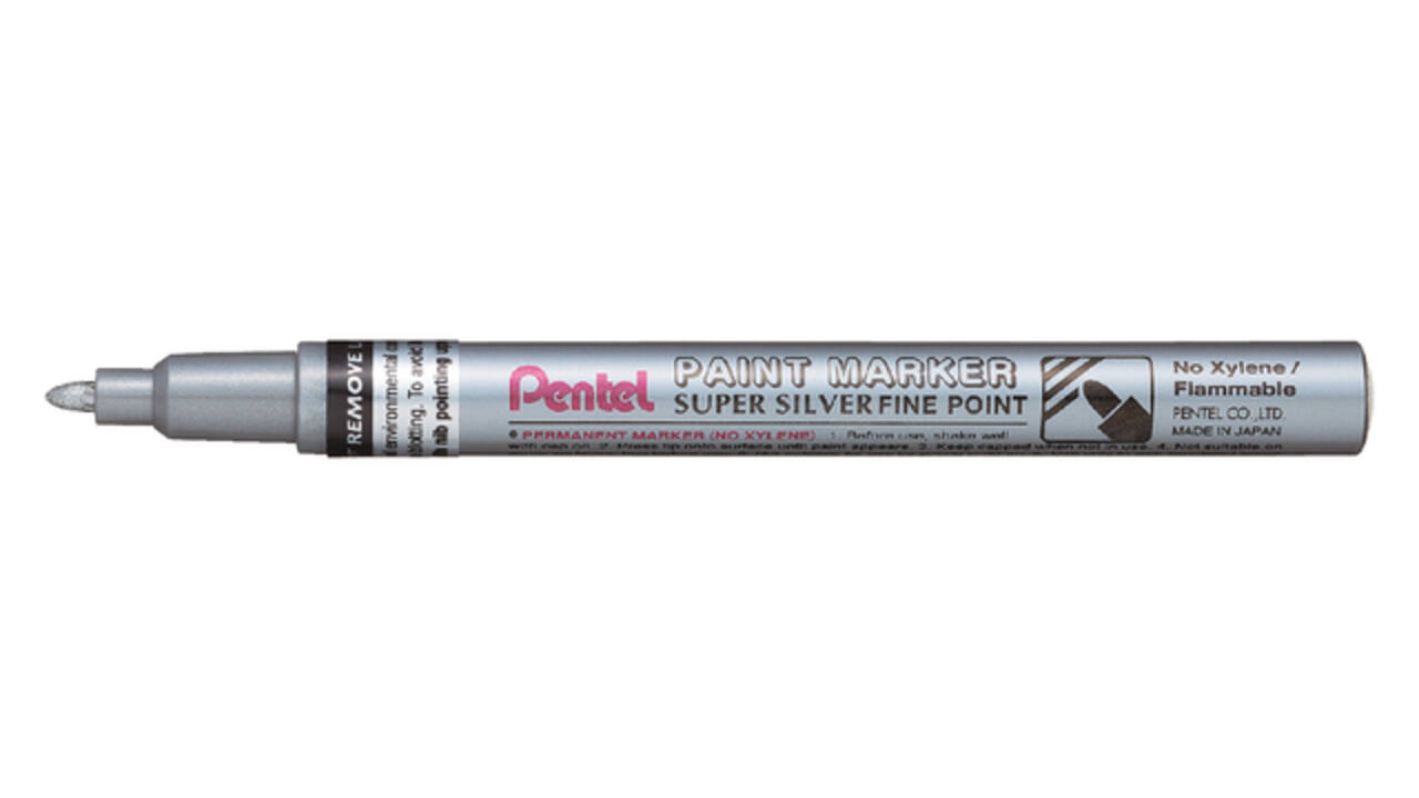 Paintmarker Pentel MSP10 1.5mm zilver