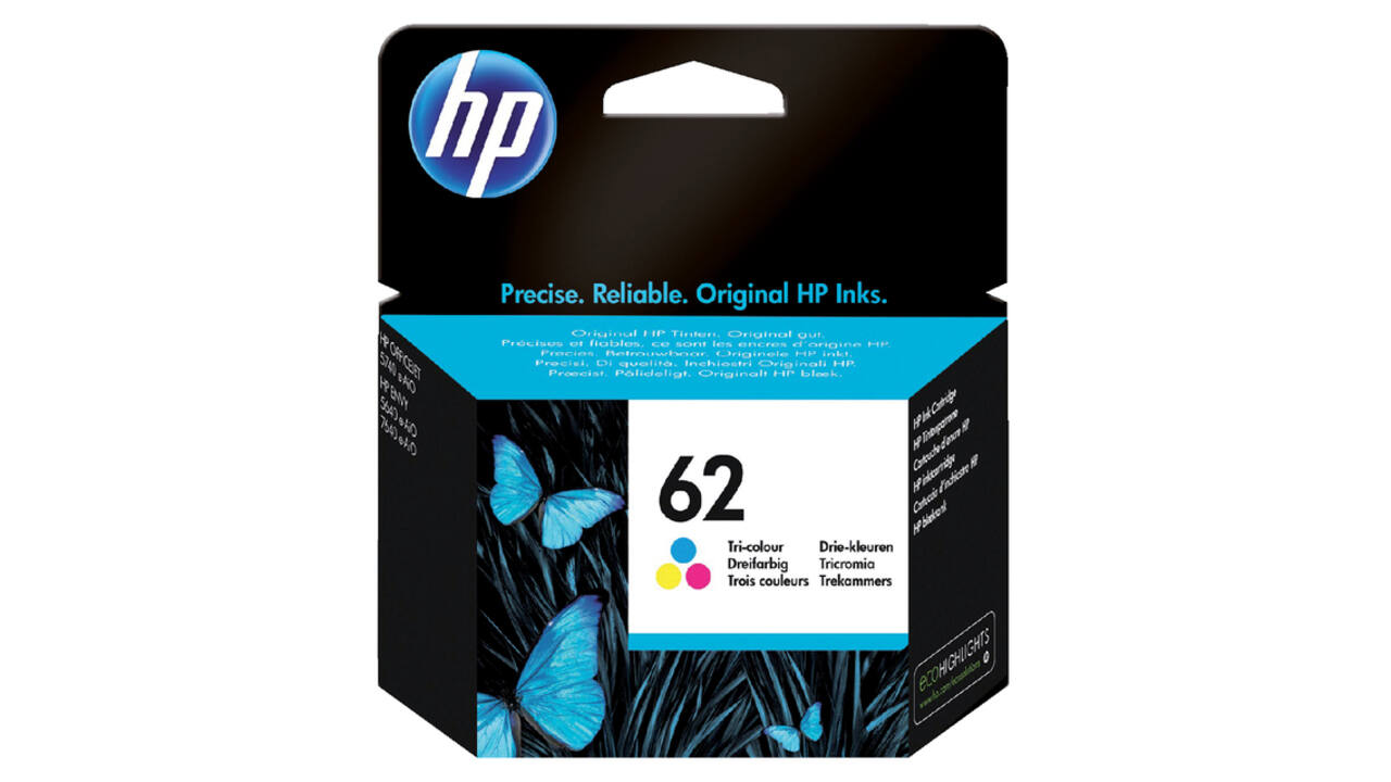 Inktcartridge HP C2P06AE 62 kleur