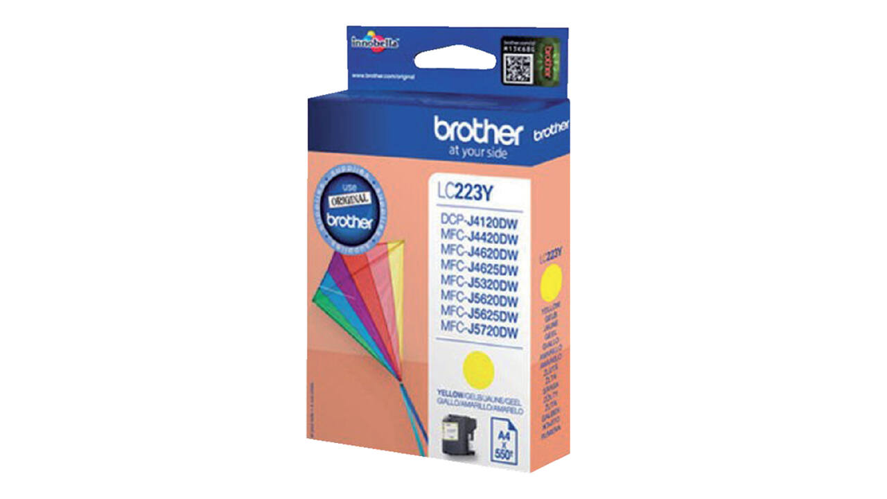 Inktcartridge Brother LC-223Y geel
