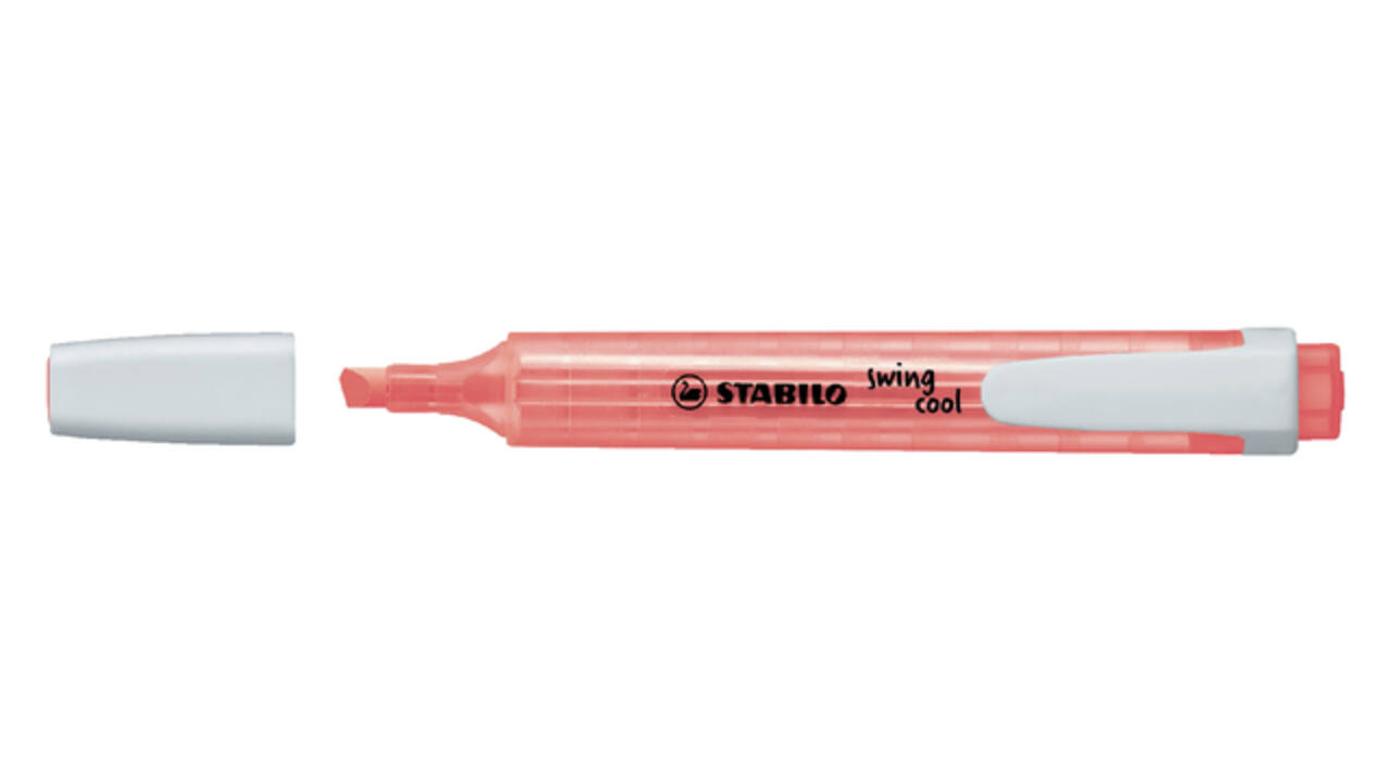 Markeerstift STABILO Swing cool 275/40  rood
