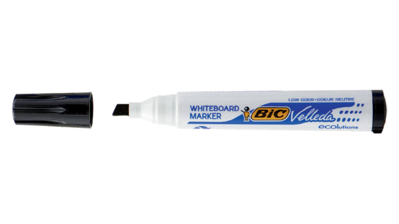 Whiteboardmarker Bic Velleda 1751 schuin large zwart