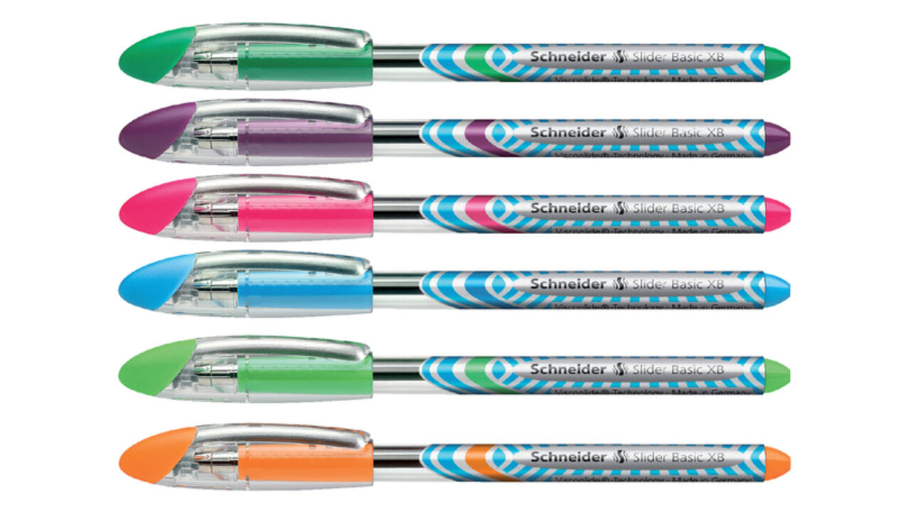 Rollerpen Schneider Slider basic extra breed lichtblauw