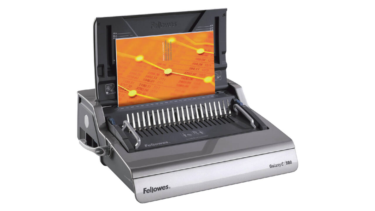 Inbindmachine Fellowes Galaxy-E 21-gaats
