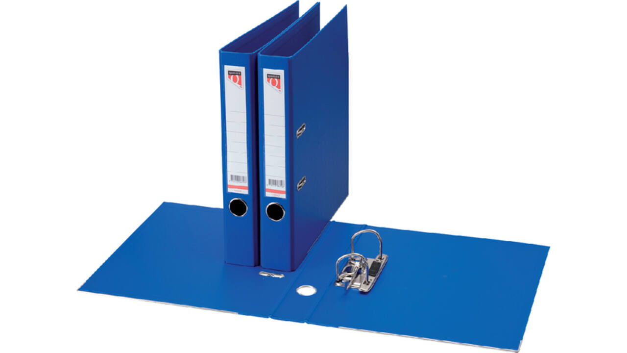 Ordner Quantore A4 50mm PP blauw