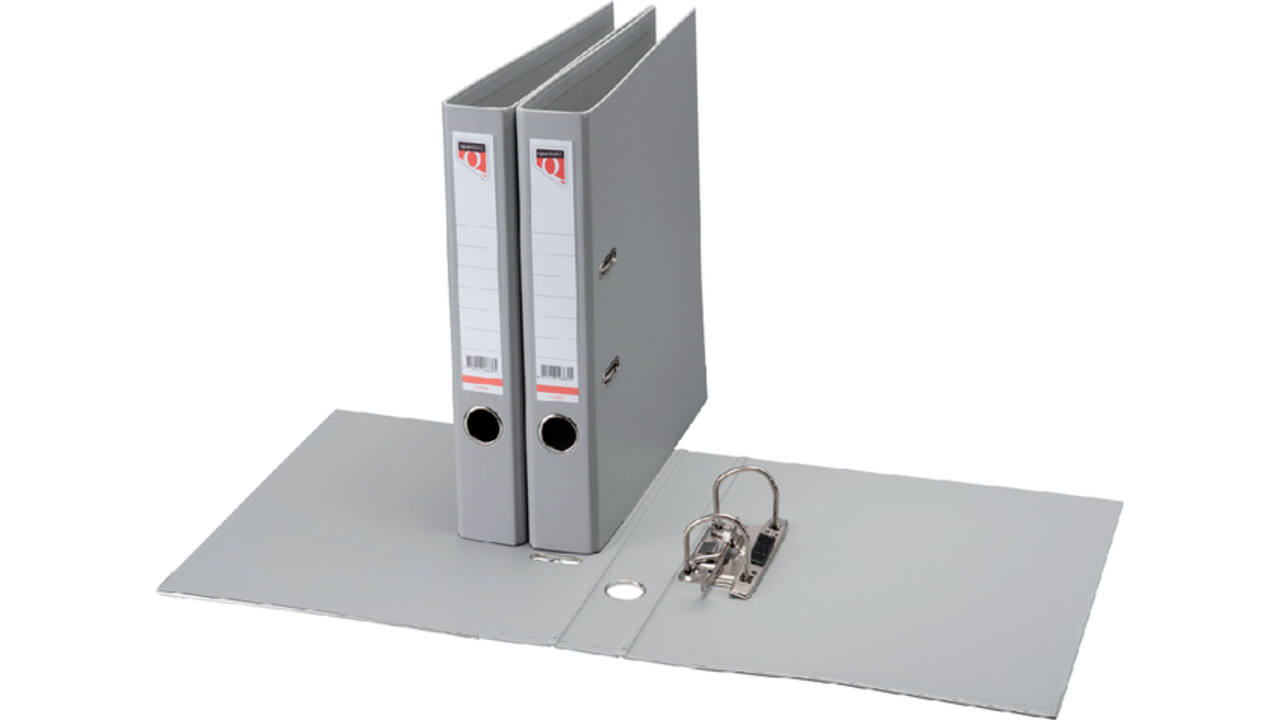Ordner Quantore A4 50mm PP grijs