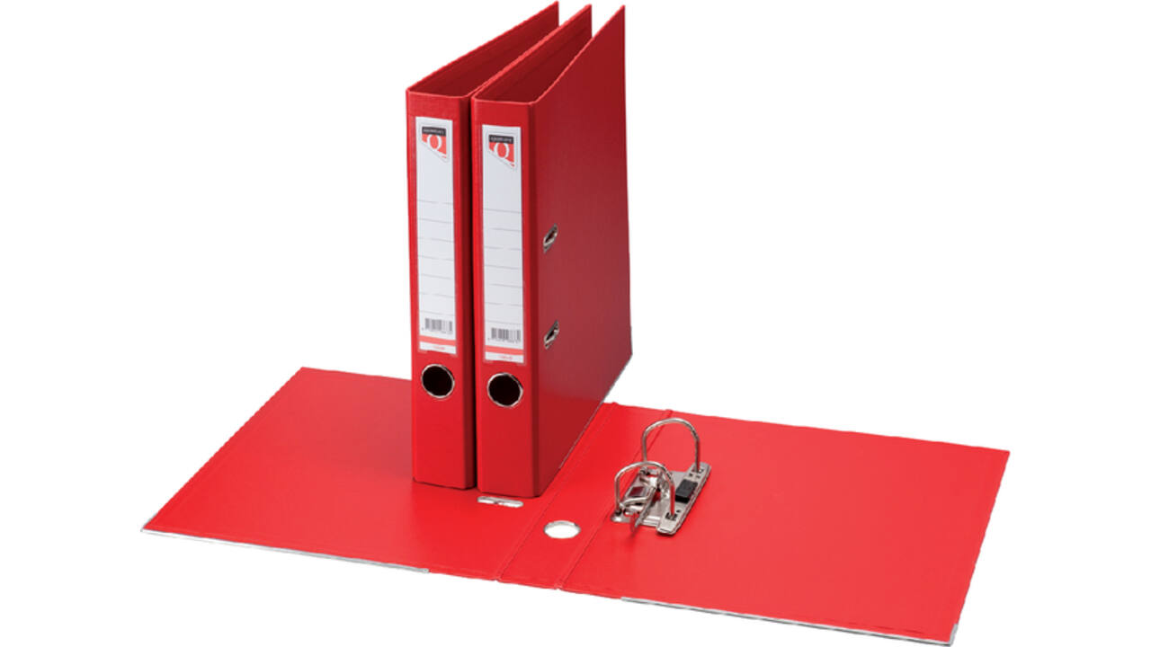 Ordner Quantore A4 50mm PP rood
