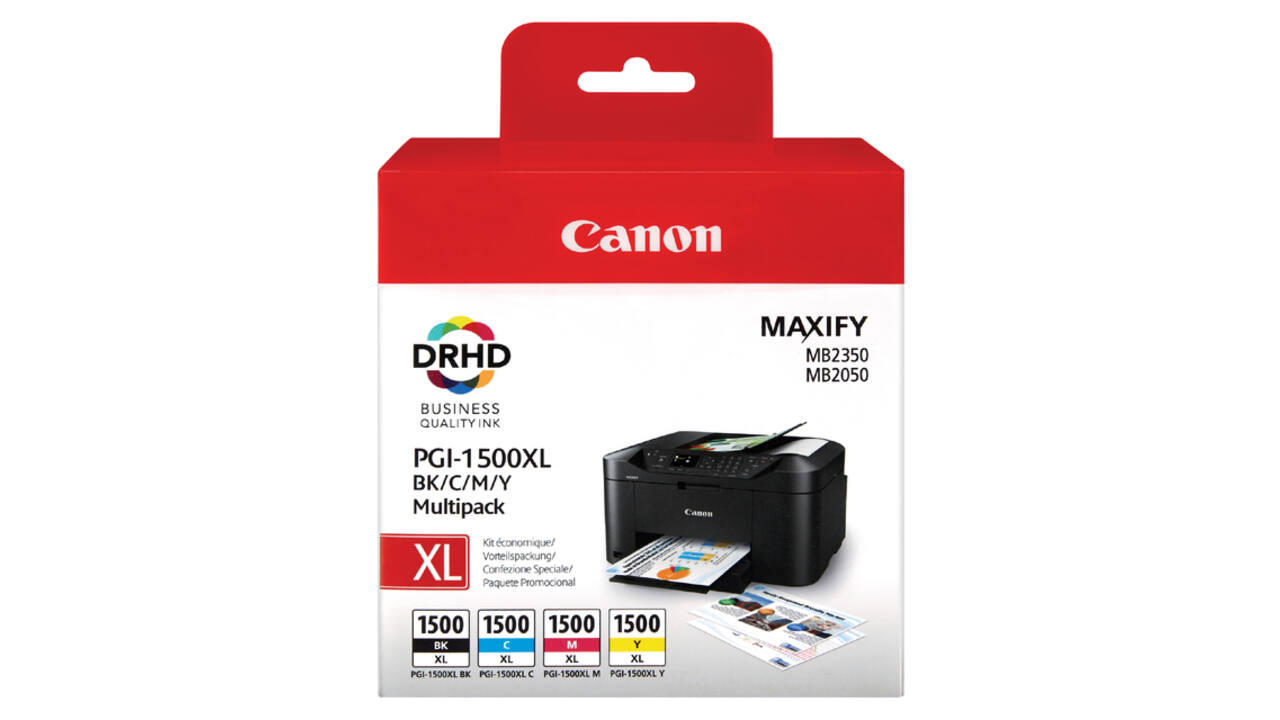 Inktcartridge Canon PGI-1500XL zwart + kleur
