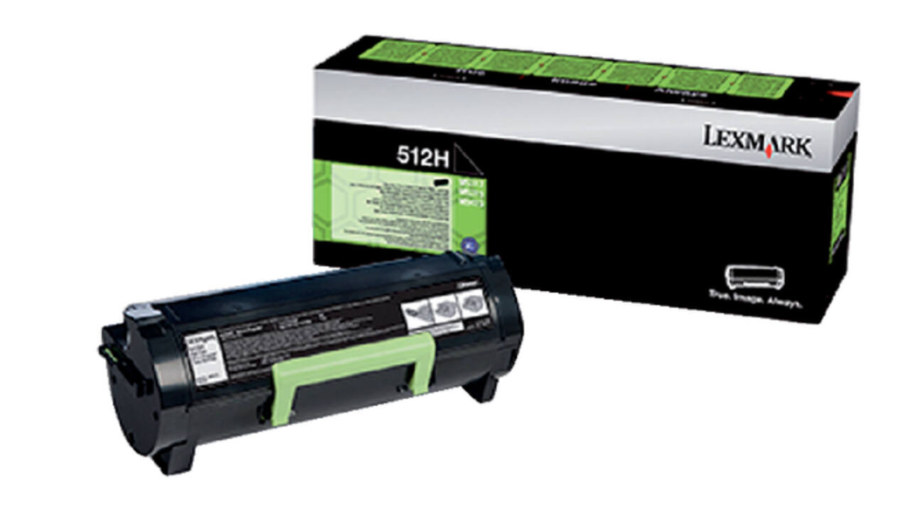 Tonercartridge Lexmark 51F2H00 prebate  zwart