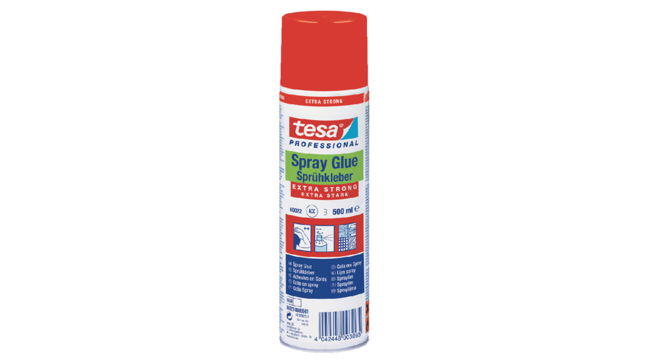 Lijmspray tesa® extra strong permanent 500ml