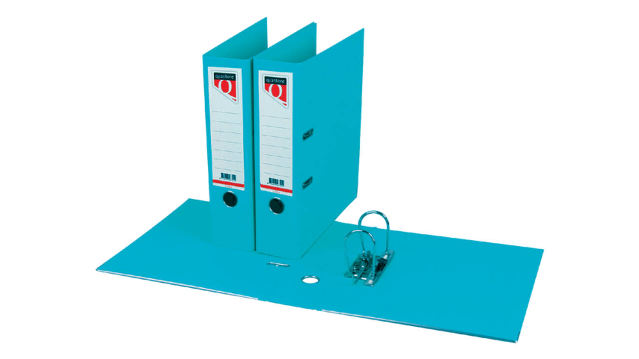 Ordner Quantore A4 80mm PP turquoise