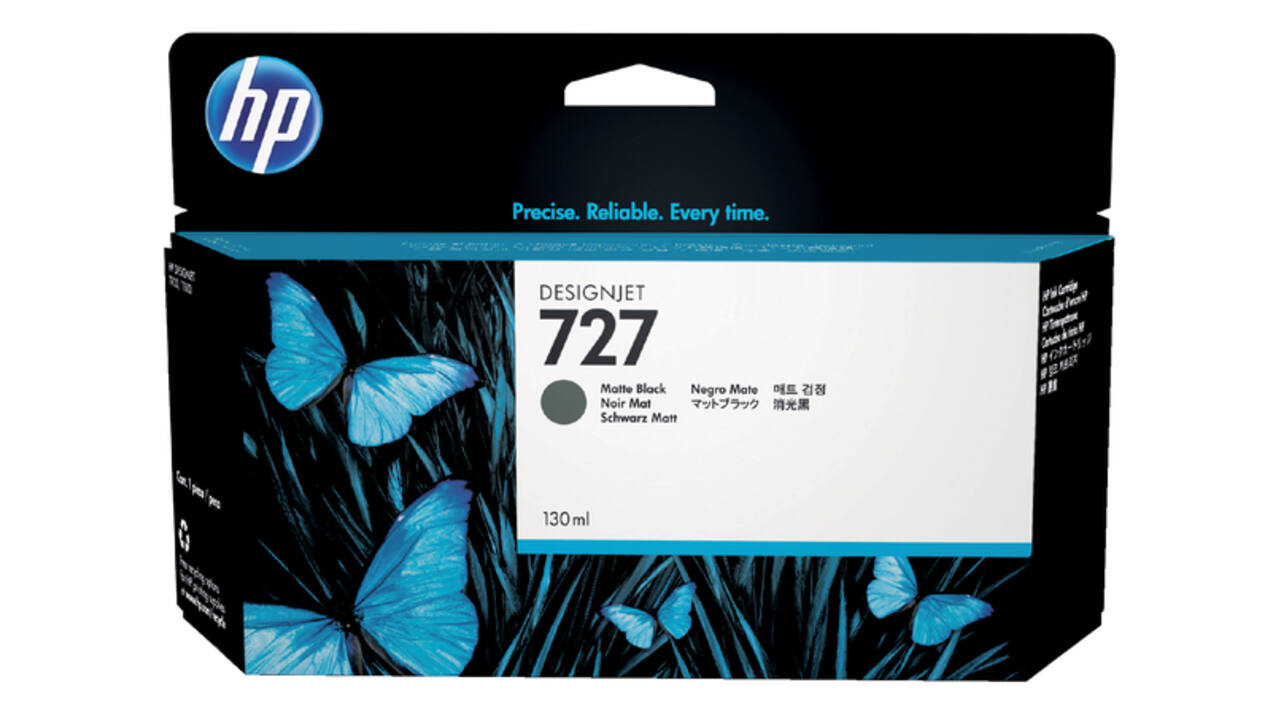 Inktcartridge HP B3P22A 727 mat zwart