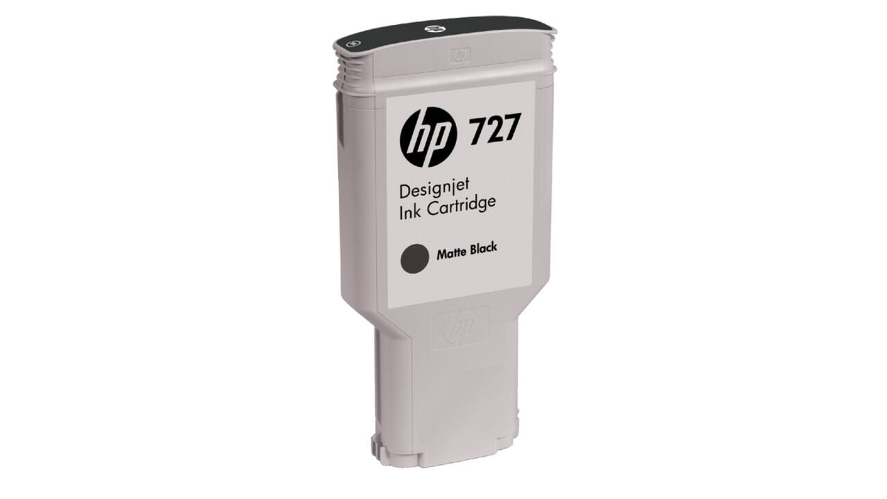 Inktcartridge HP C1Q12A 727 mat zwart