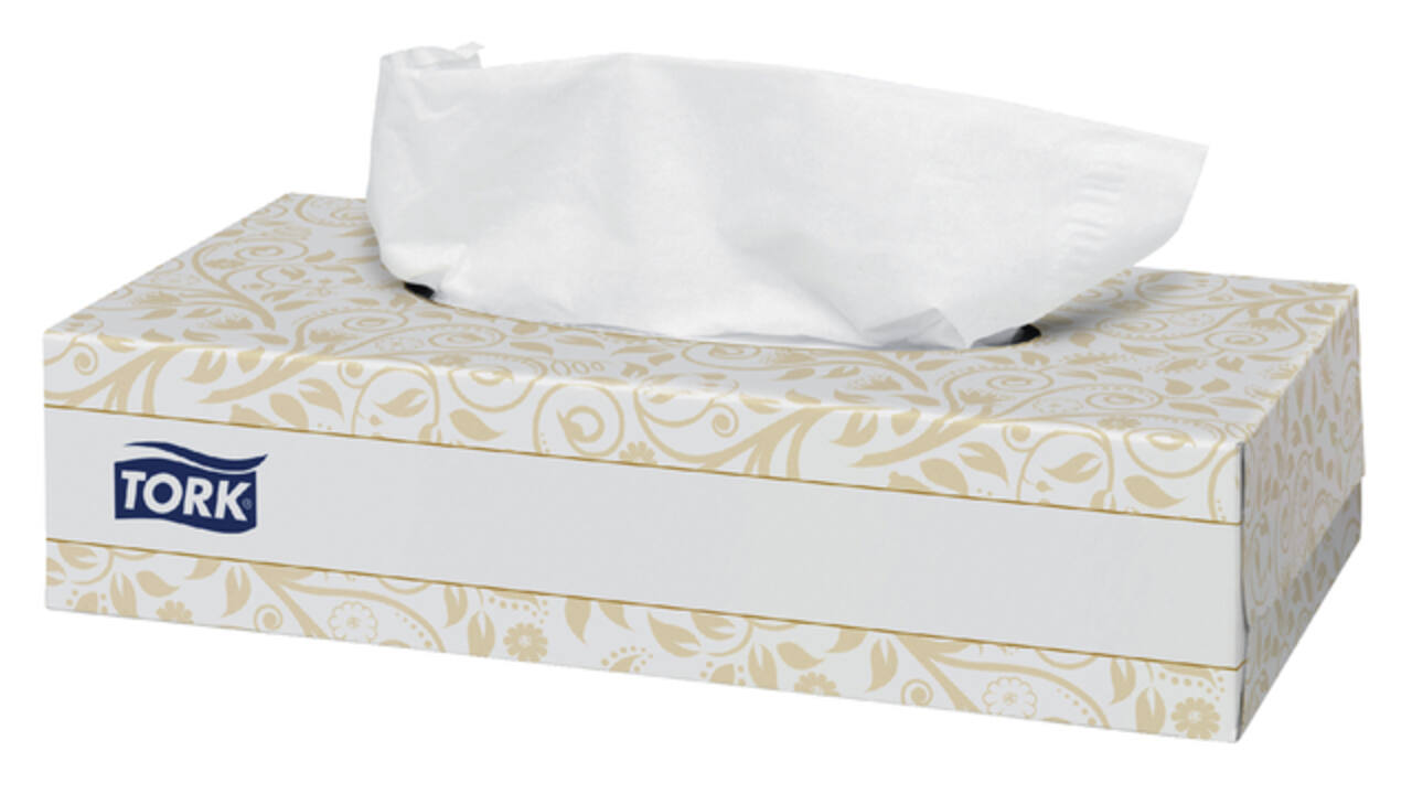 Facial tissues Tork F1 Premium 2-laags 100 vel wit 140280