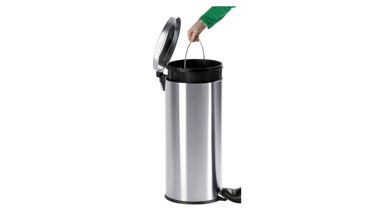 Pedaalemmer V-part 5 liter mat rvs