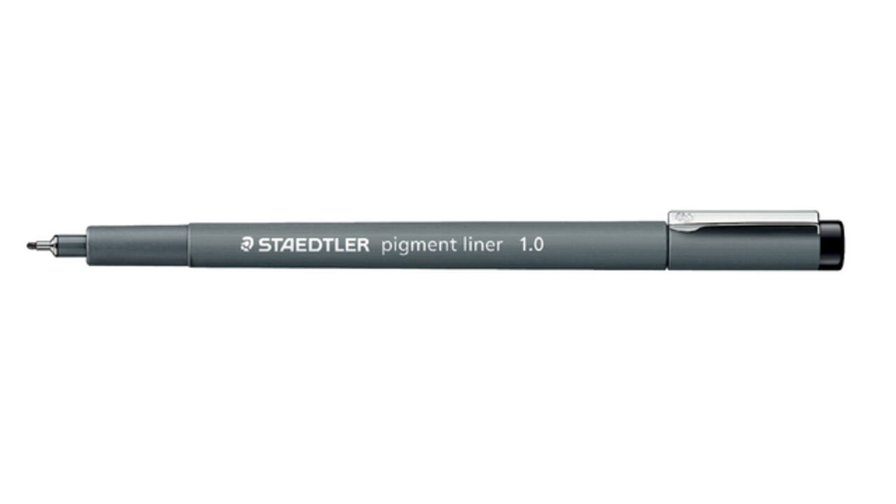Fineliner Staedtler Pigment 308 zwart 1.0mm