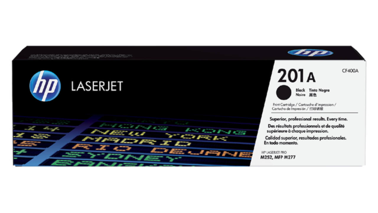Tonercartridge HP CF400A 201A zwart