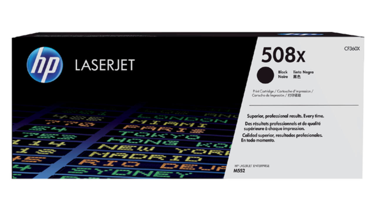 Tonercartridge HP CF360X 508X zwart
