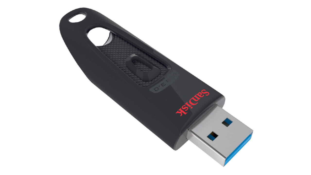 USB stick 3.0 Sandisk Cruzer Ultra USB-A 128GB