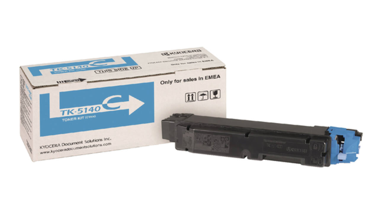 Toner Kyocera TK-5140C blauw