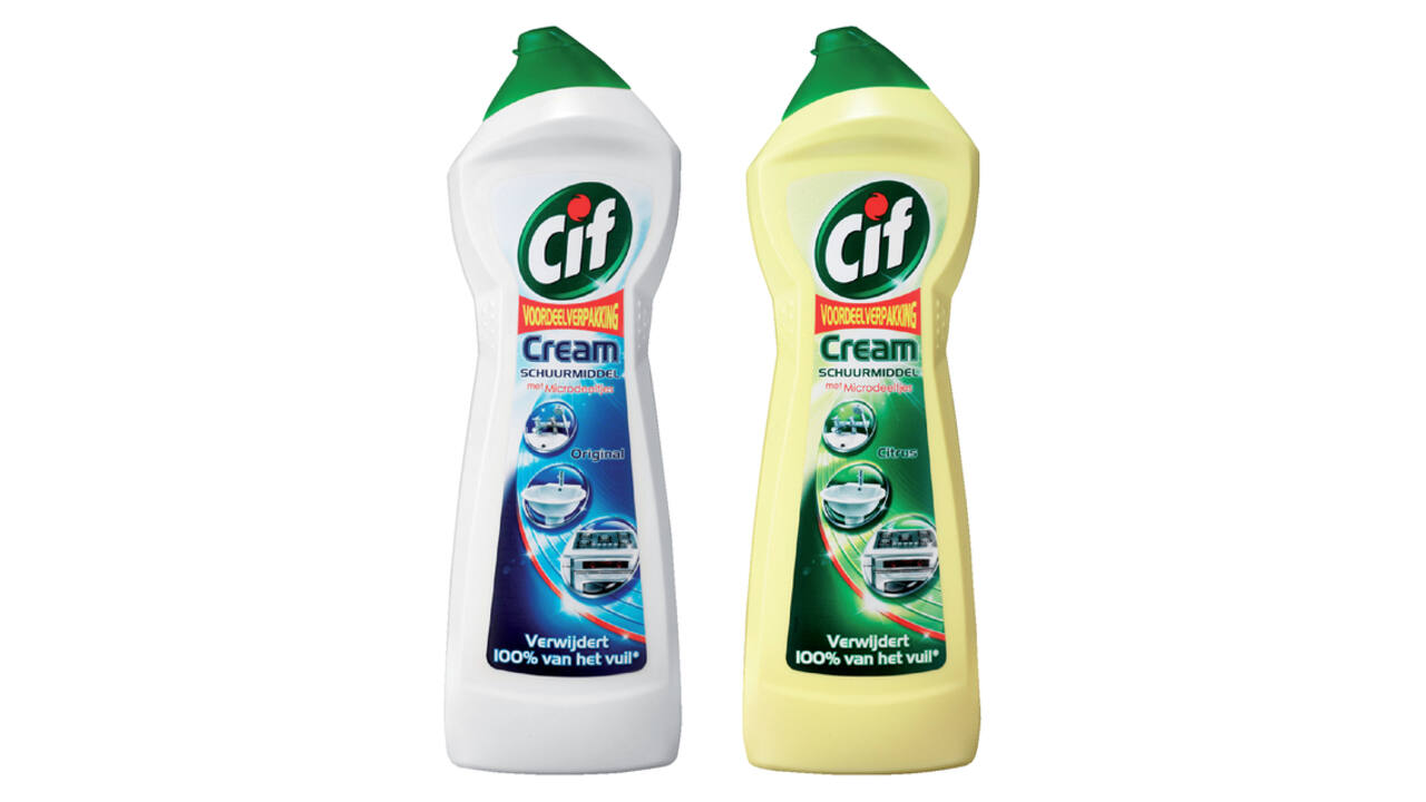 Schuurmiddel Cif citroen 750ml