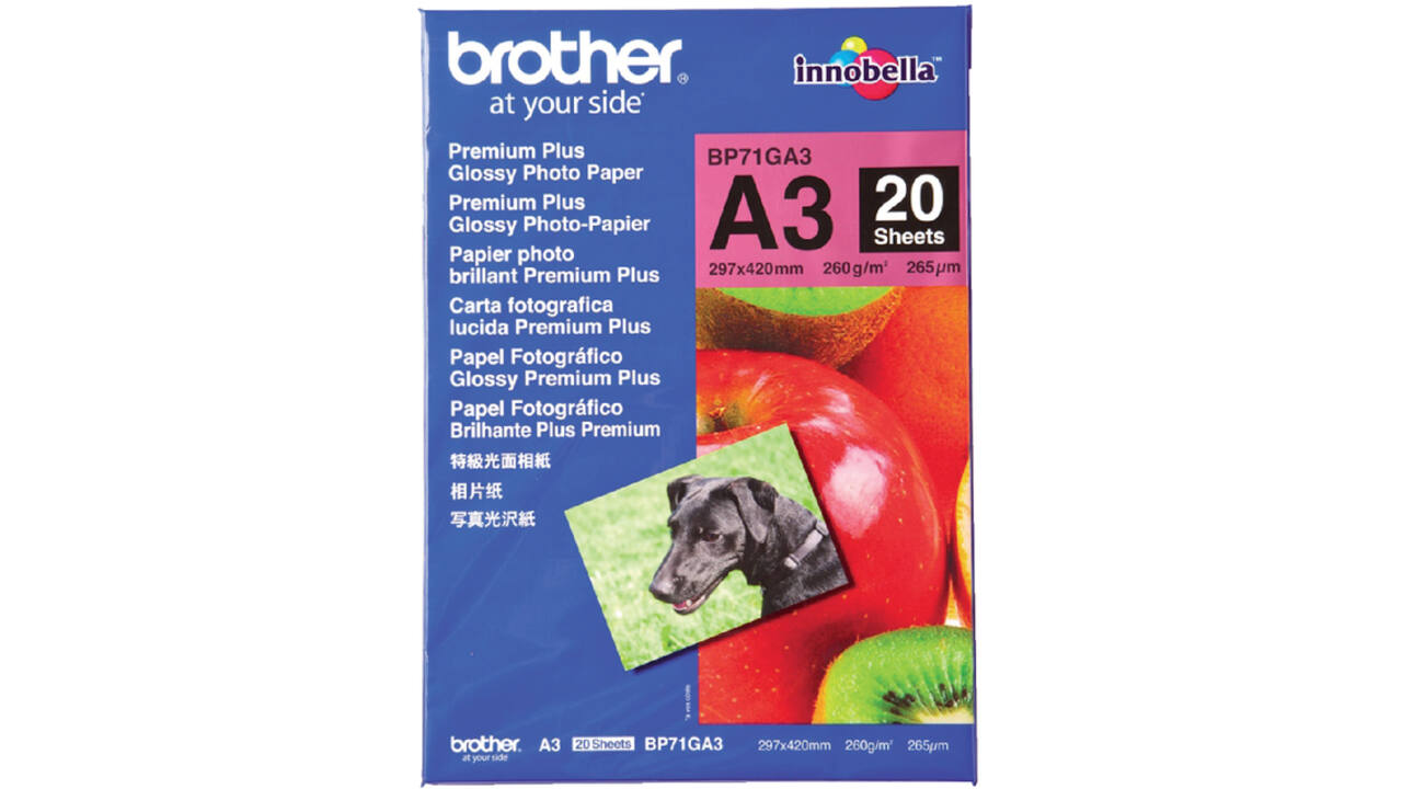 Fotopapier Brother BP-71 A3 260gr glossy 20 vel