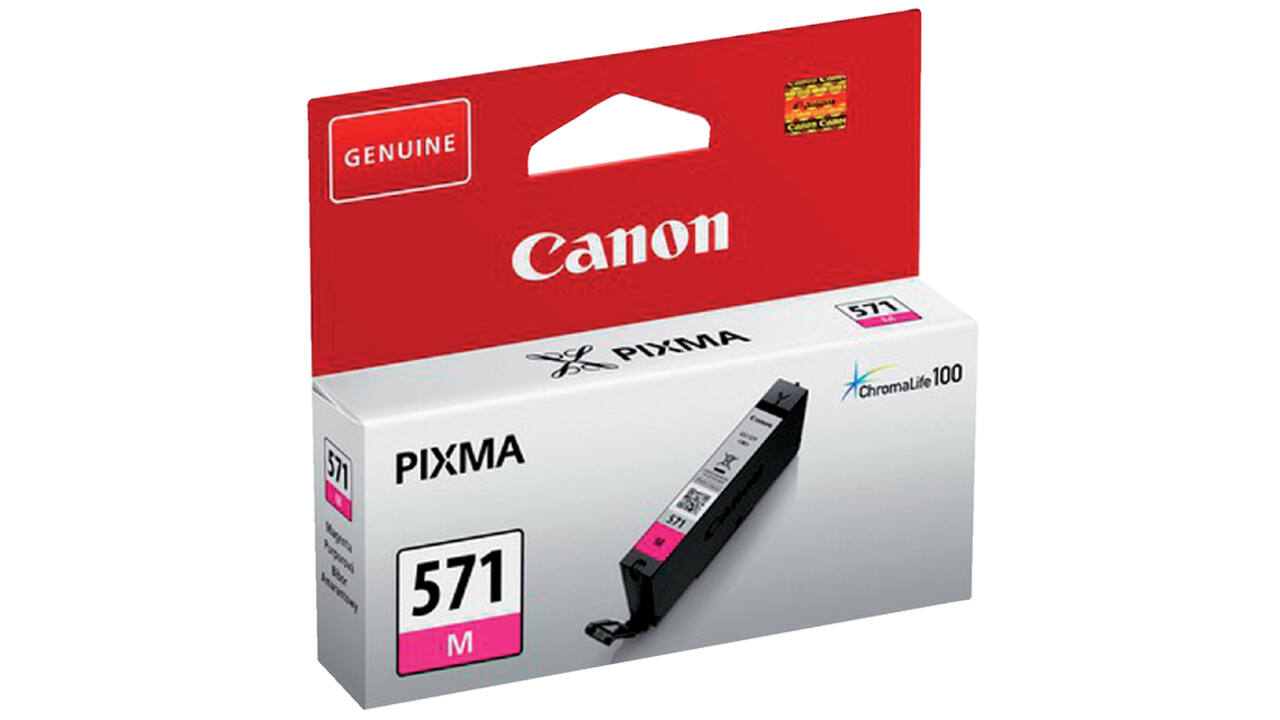 Inktcartridge Canon CLI-571 rood