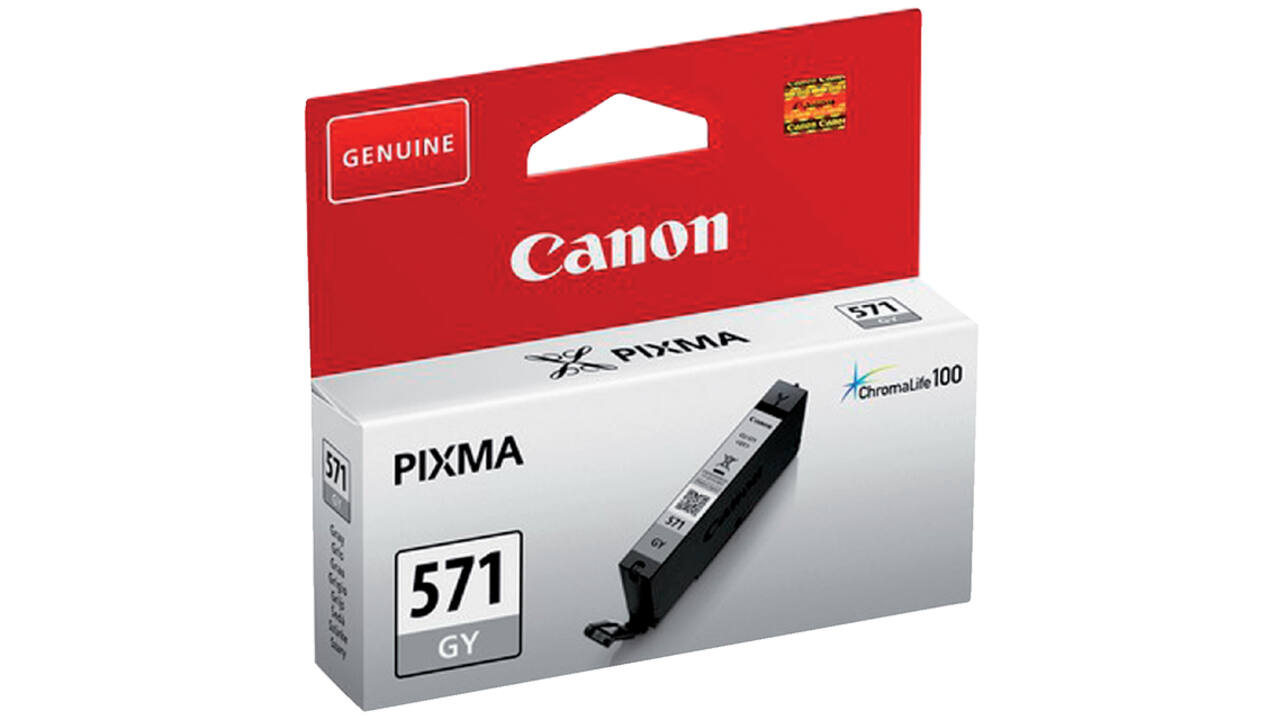 Inktcartridge Canon CLI-571 grijs
