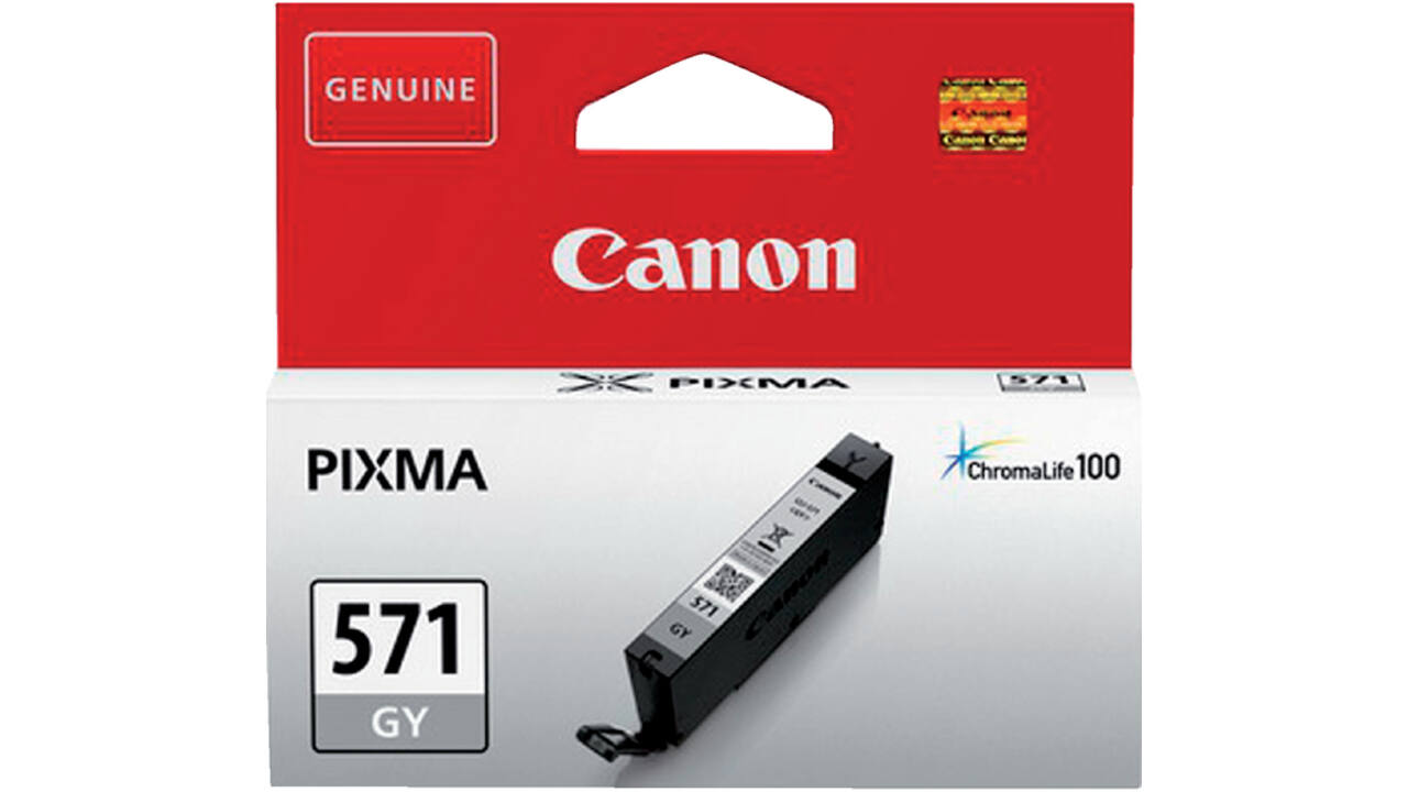 Inktcartridge Canon CLI-571 grijs