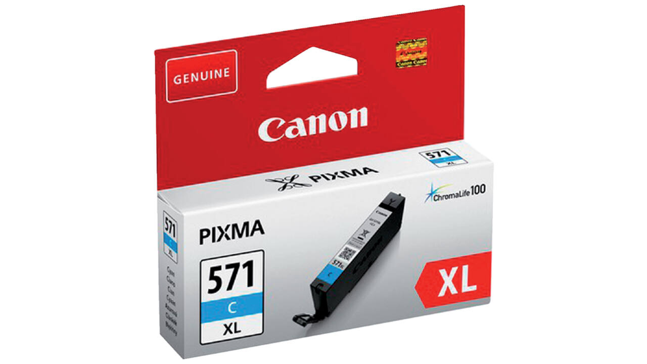 Inktcartridge Canon CLI-571XL  blauw