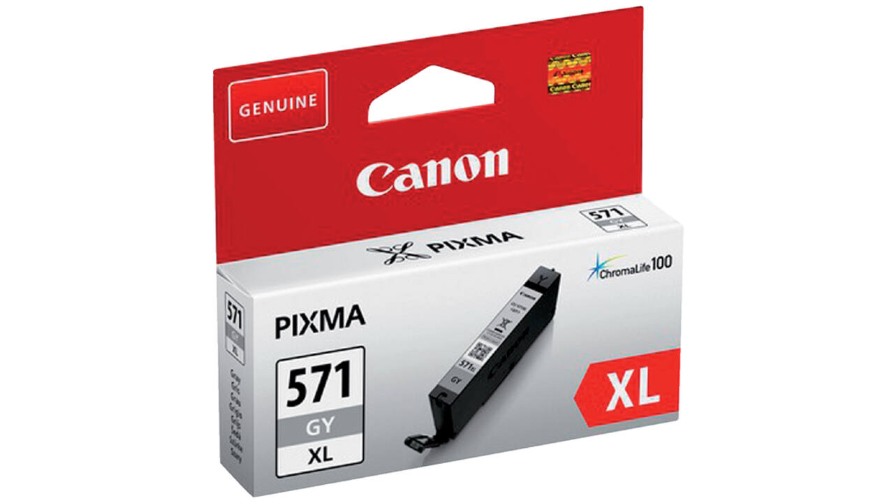 Inktcartridge Canon CLI-571XL  grijs