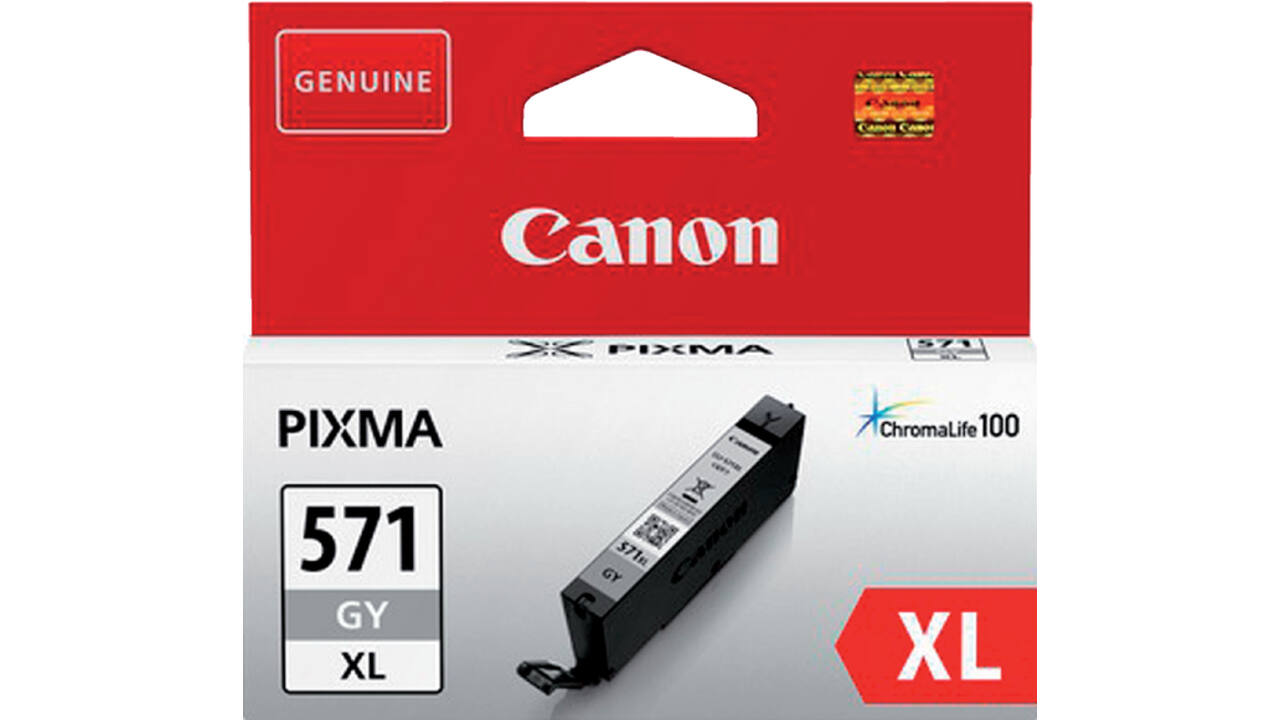 Inktcartridge Canon CLI-571XL  grijs