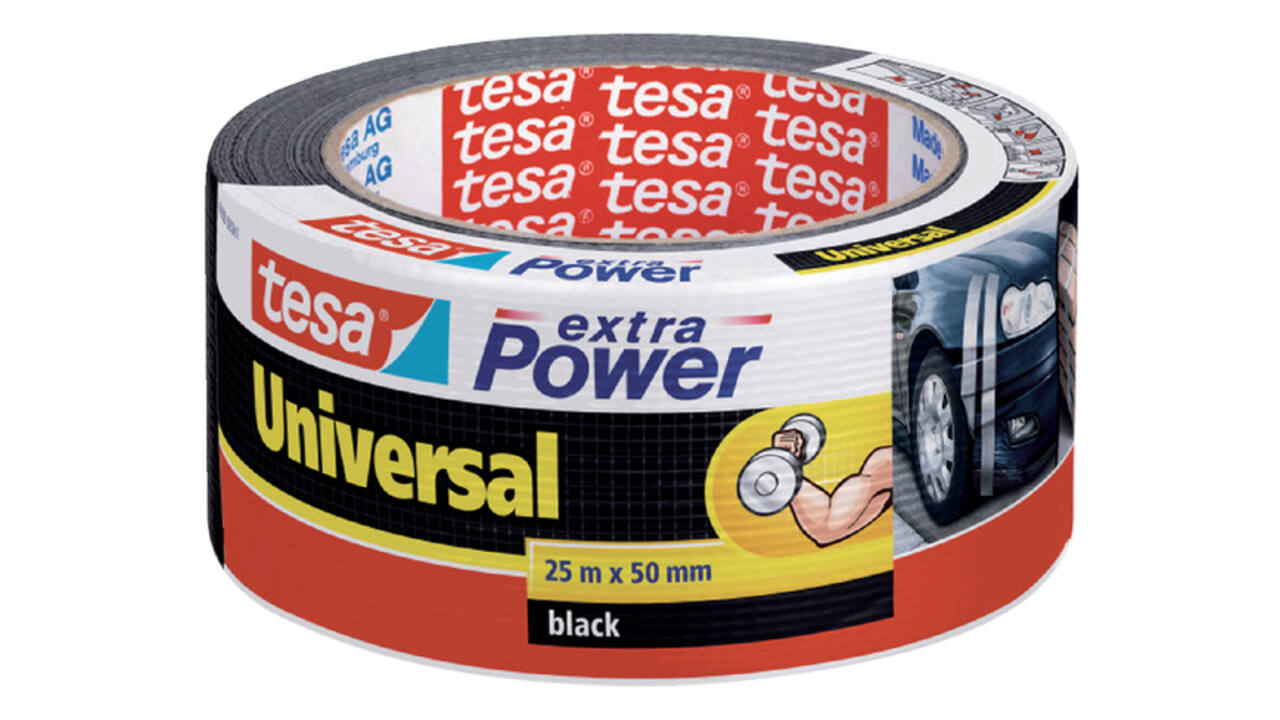 Duct tape tesa® extra Power Universal 25mx50mm zwart
