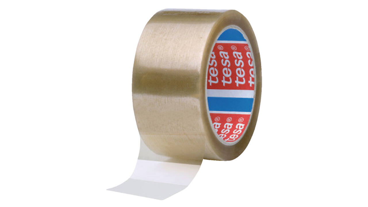 Verpakkingstape Tesa 4089 50mmx66m transparant PP