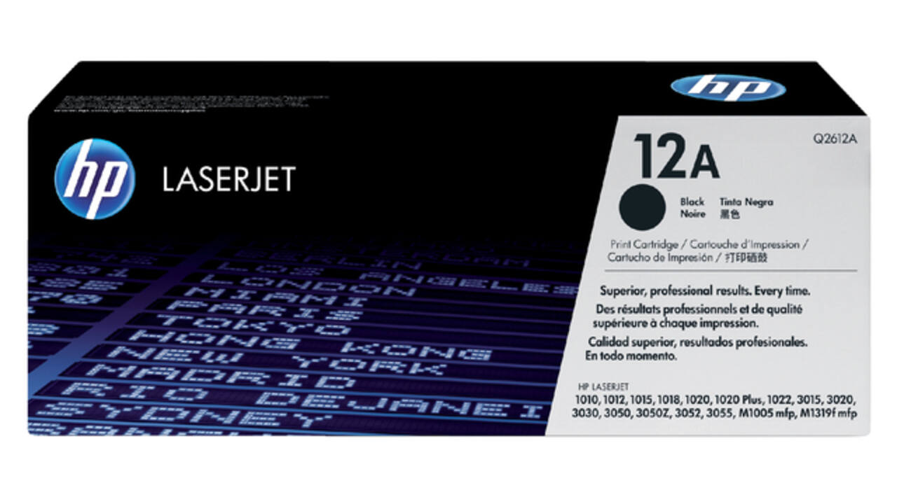 Tonercartridge HP Q2612A 12A zwart