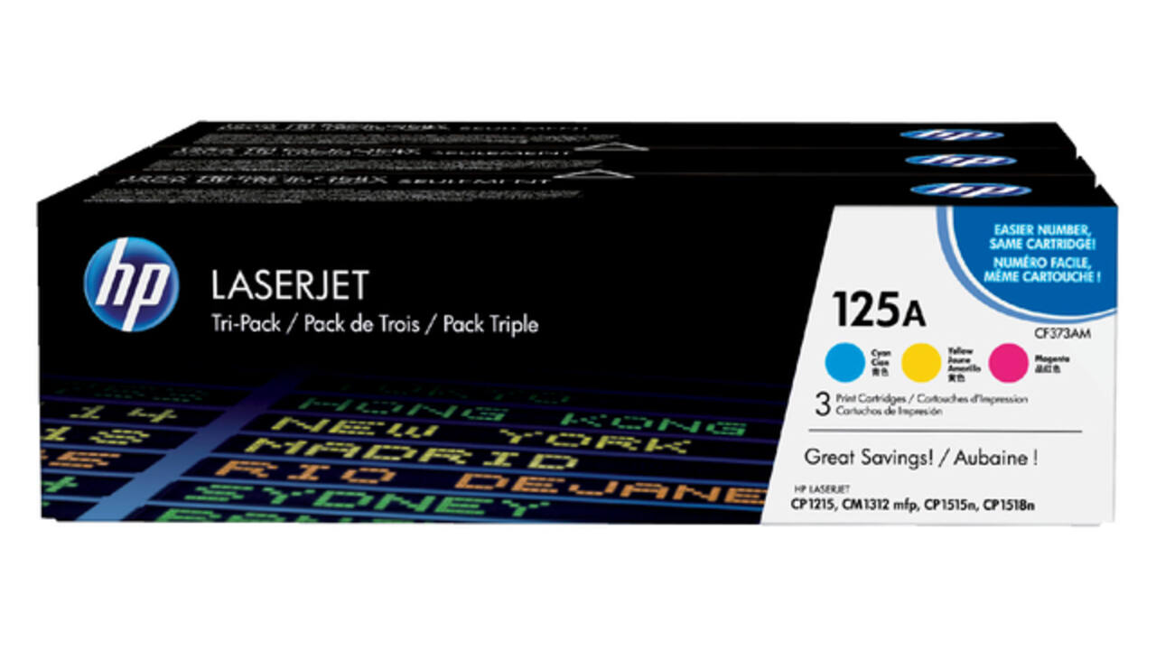 Tonercartridge HP CF373AM 125A 3 kleuren